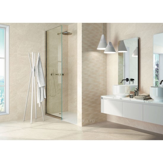 Πλακάκι 8201 Beige 33.3x80 cm Μπεζ Ματ Porcelanite Dos